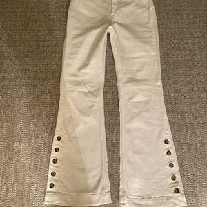 Anthropologie (Pilcro and the Letterpress) white jeans